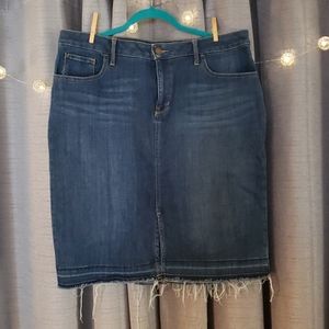 A.N.A. Jean Skirt